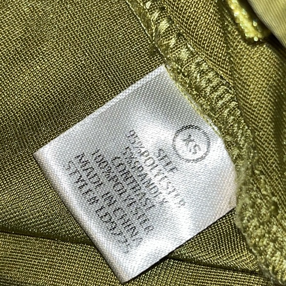 Fashion Nova  Velvet Olive Green Strapless Gown - Picture 10 of 11